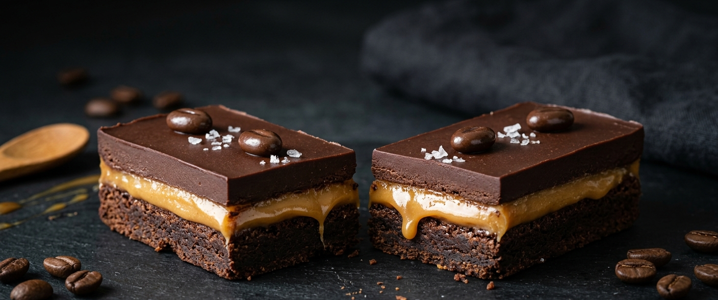 Espresso Salted Caramel Brownie
